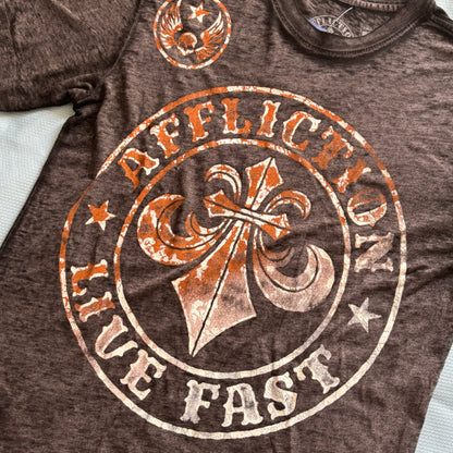 affliction tee