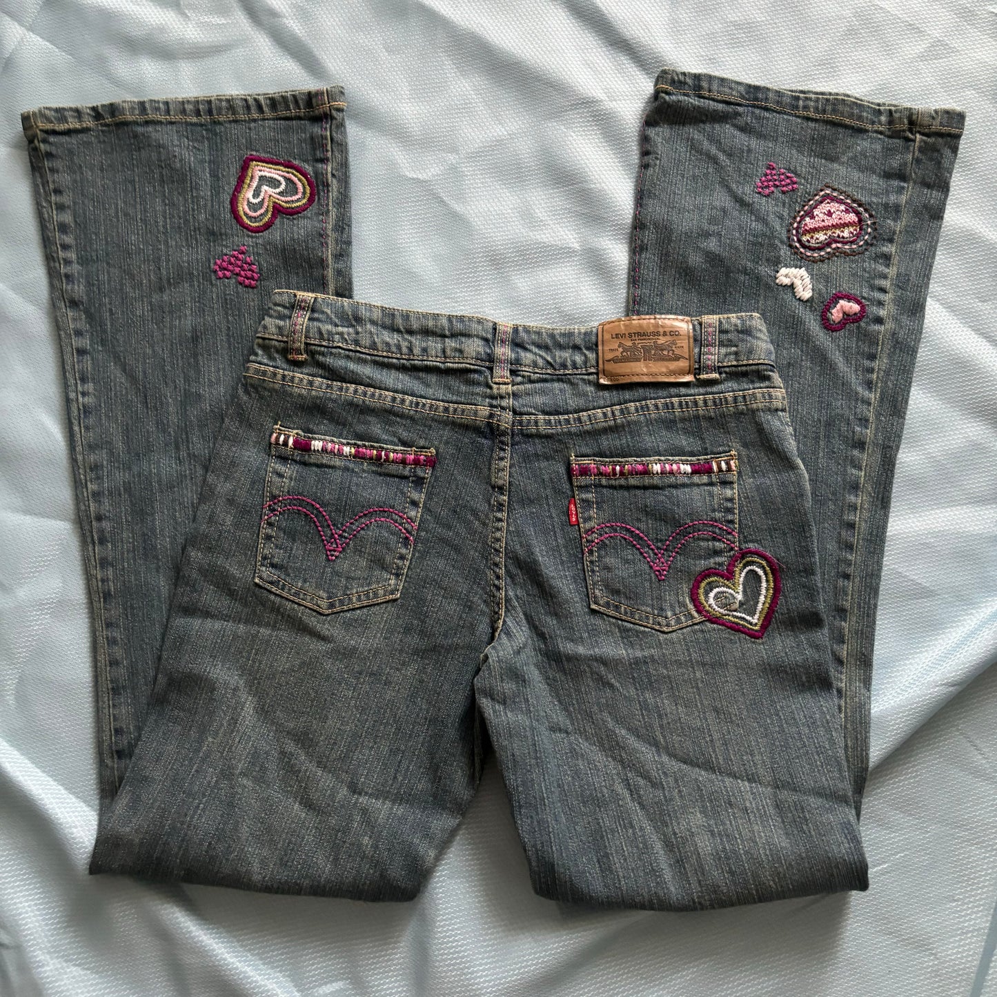 levi’s heart jeans