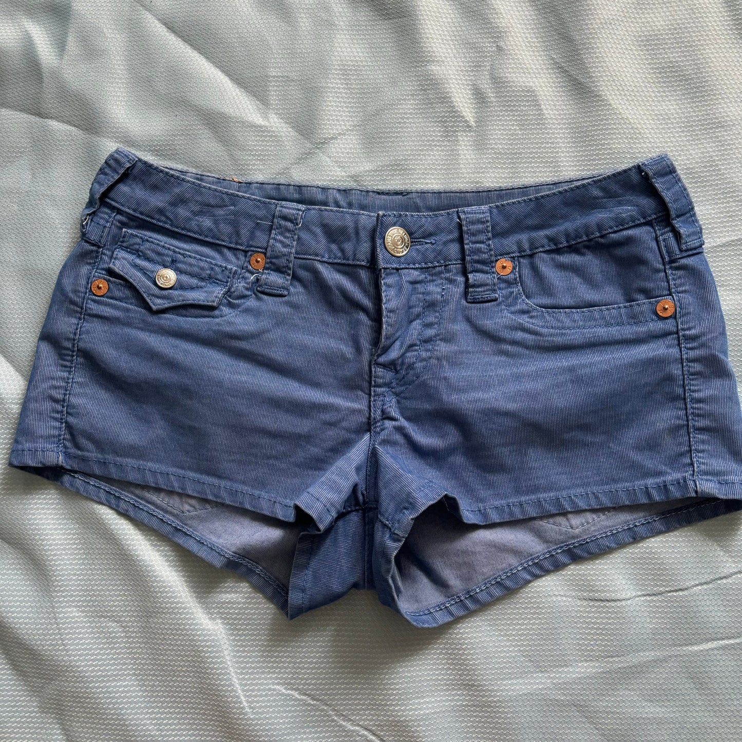 true religion corduroy shorts