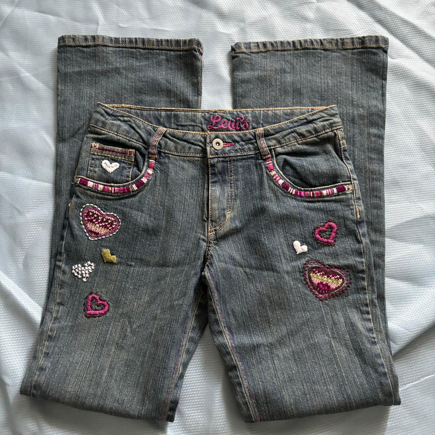 levi’s heart jeans