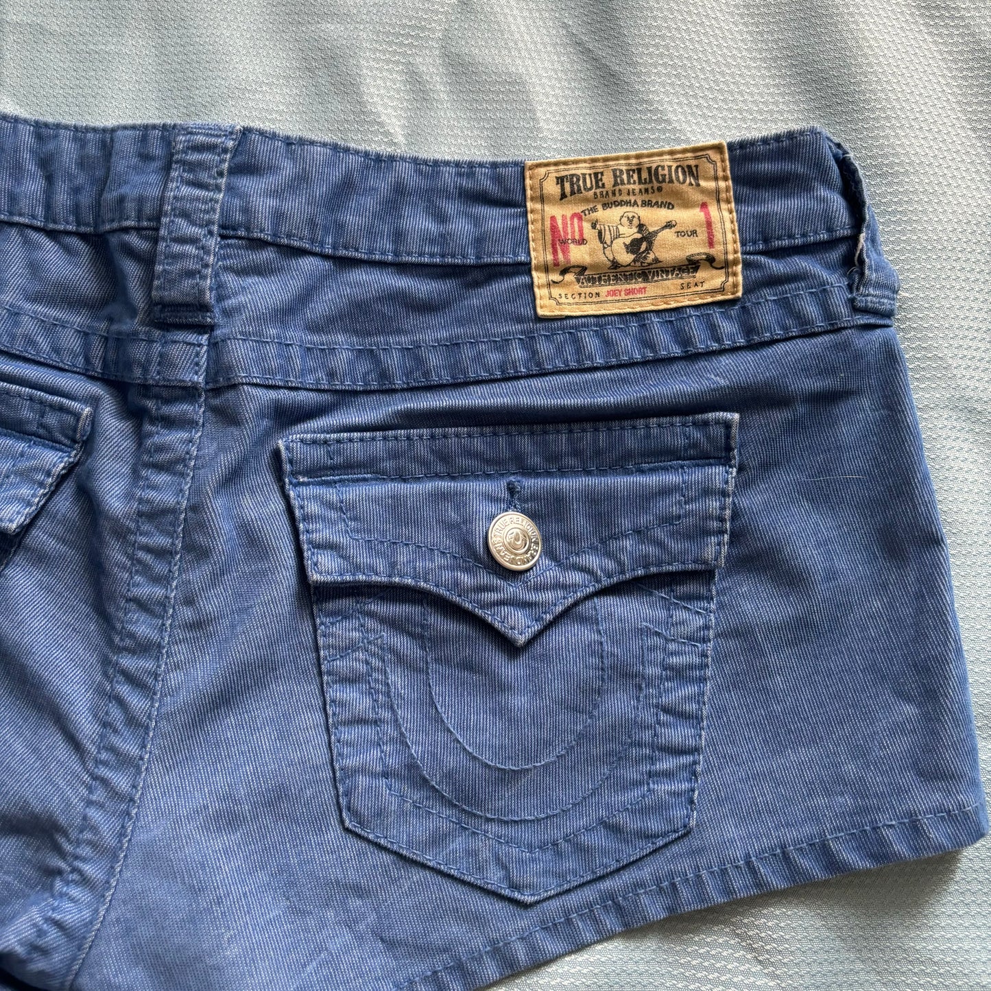 true religion corduroy shorts