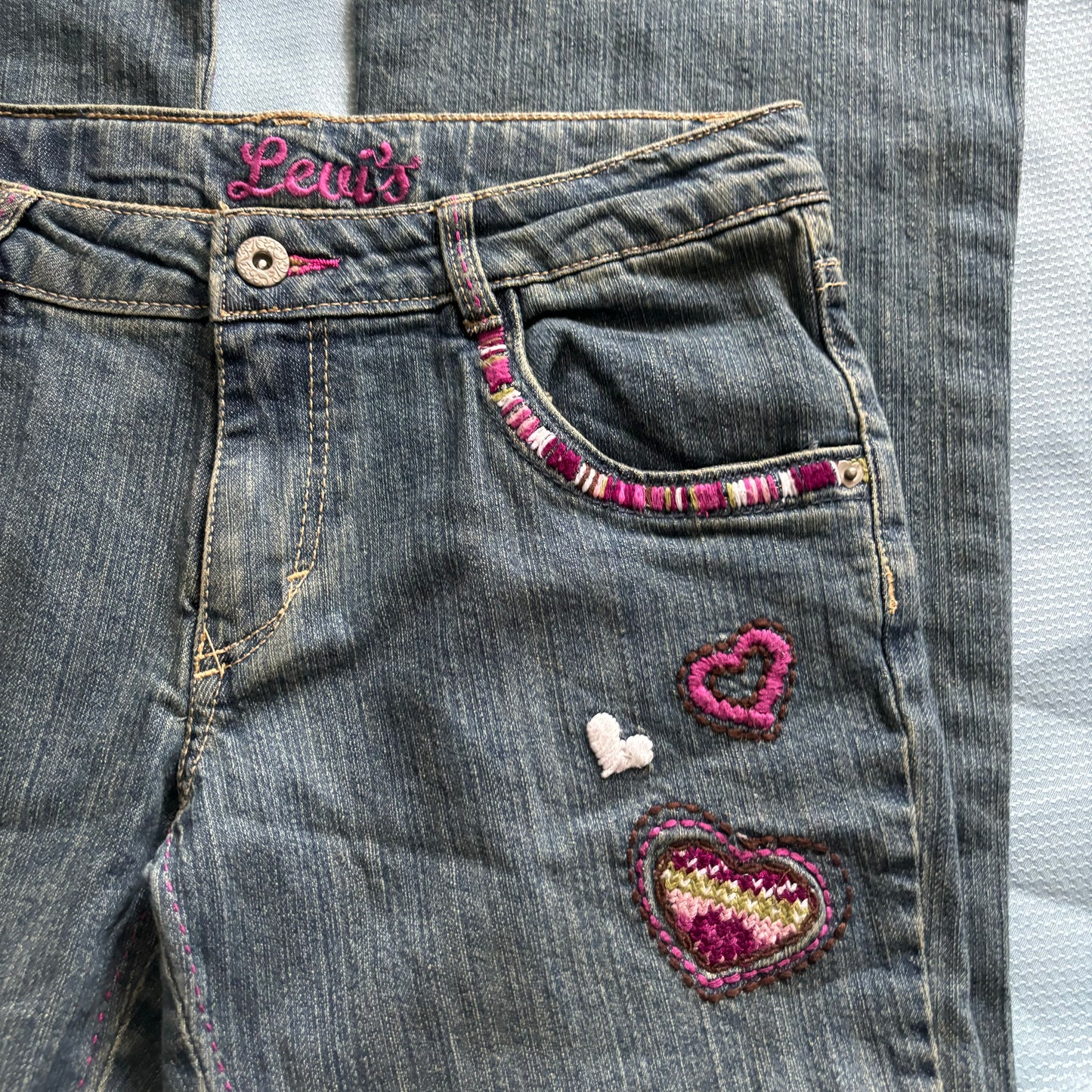 levi’s heart jeans