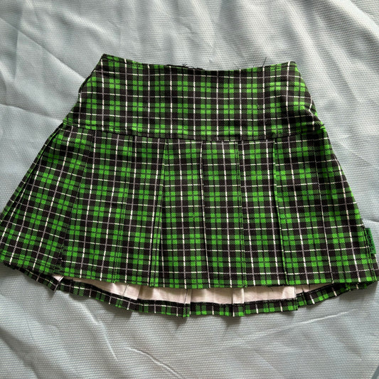 plaid tripp nyc skirt