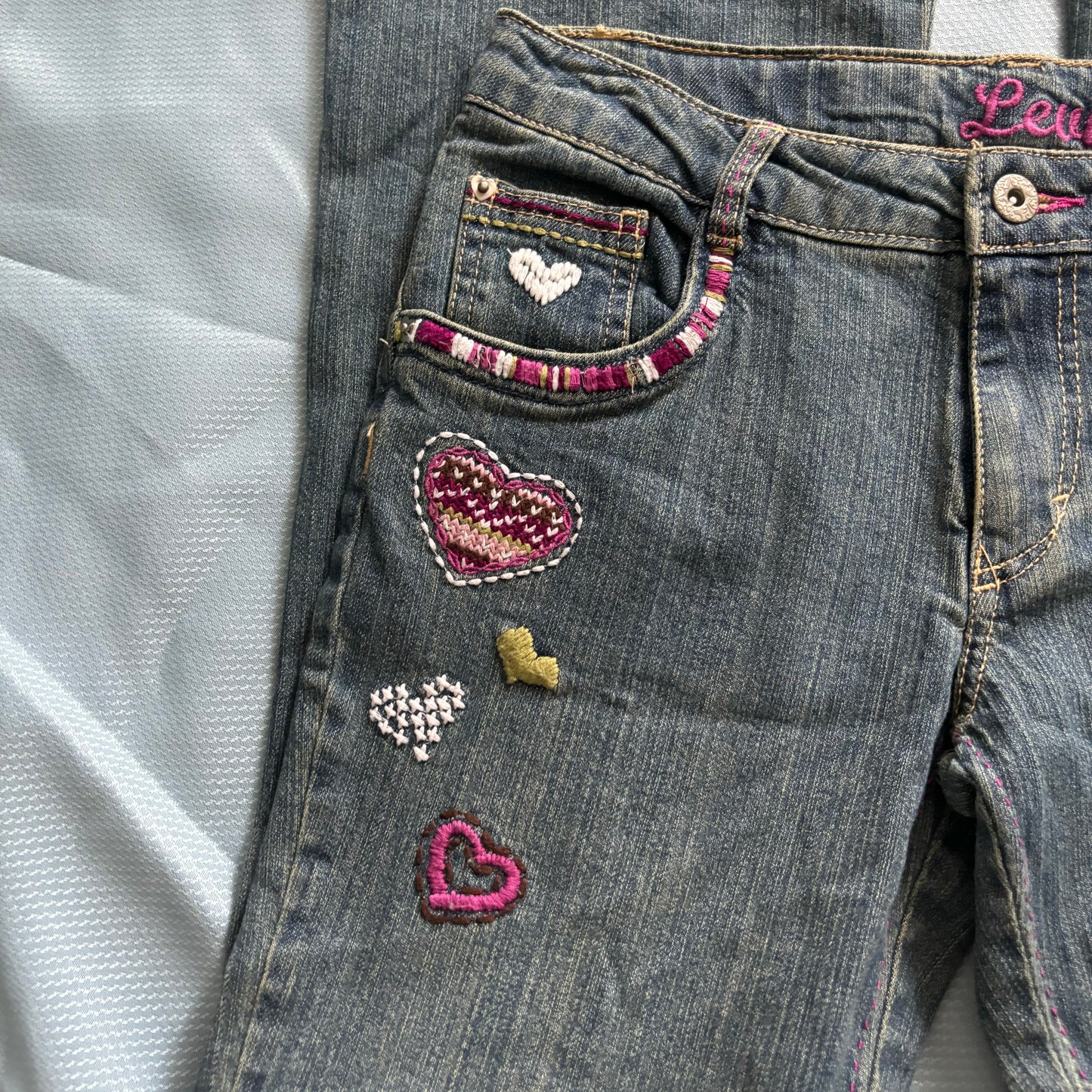 levi’s heart jeans